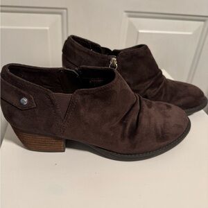 Women's Dr. Scholl’s Brown Suede Ankle Boots
